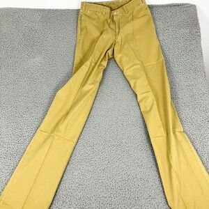 Bills Khakis Pants Mens 32x38 Beige Model 2 Plain Front Standard Fit Made USA